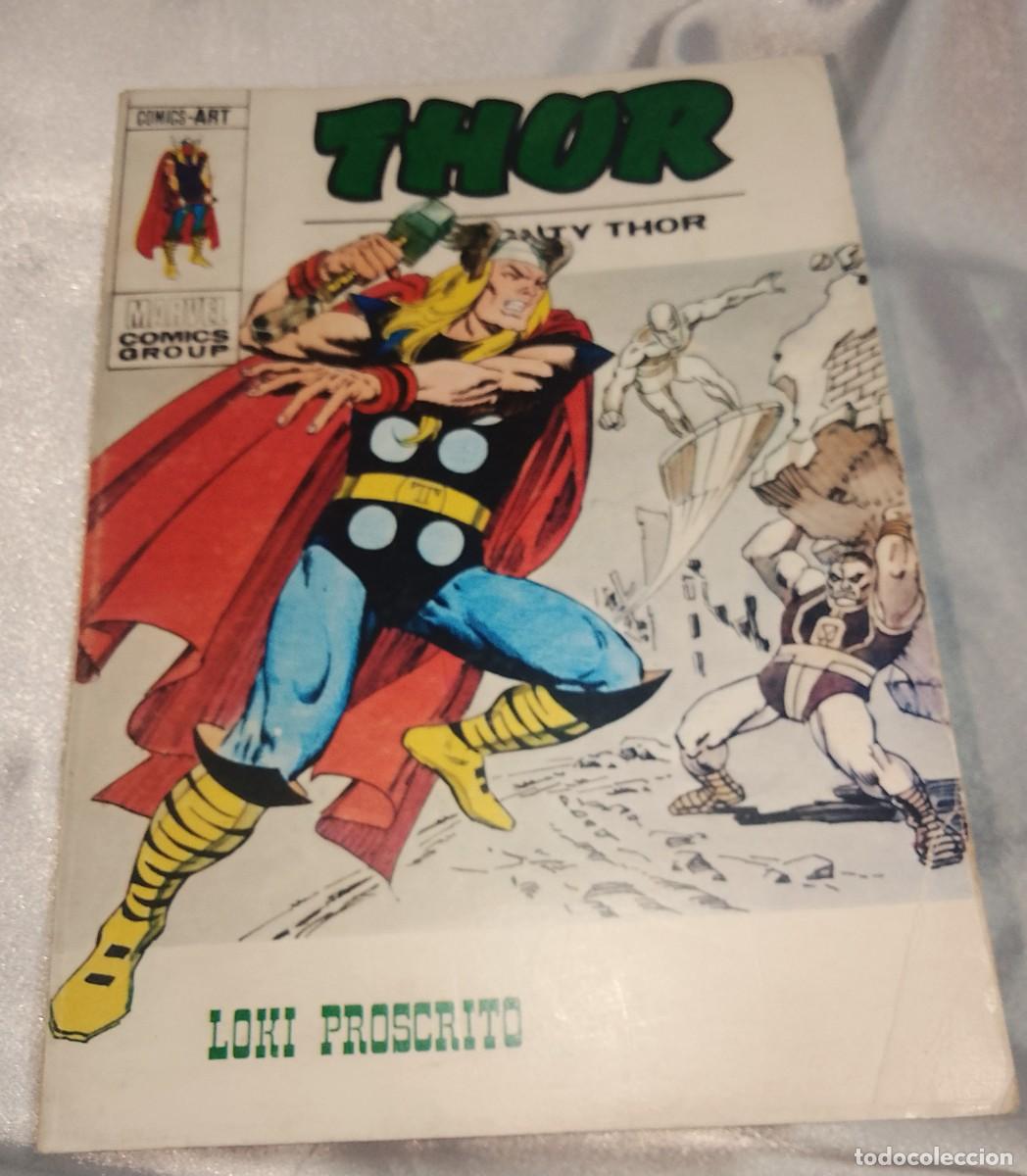 C&oacute;mics: THOR N&ordm; 42 &Uacute;LTIMO DE VERTICE 1969 ORIGINAL DIFICIL- BIEN-LEER DESCRIPCION Y VER FOTOS
