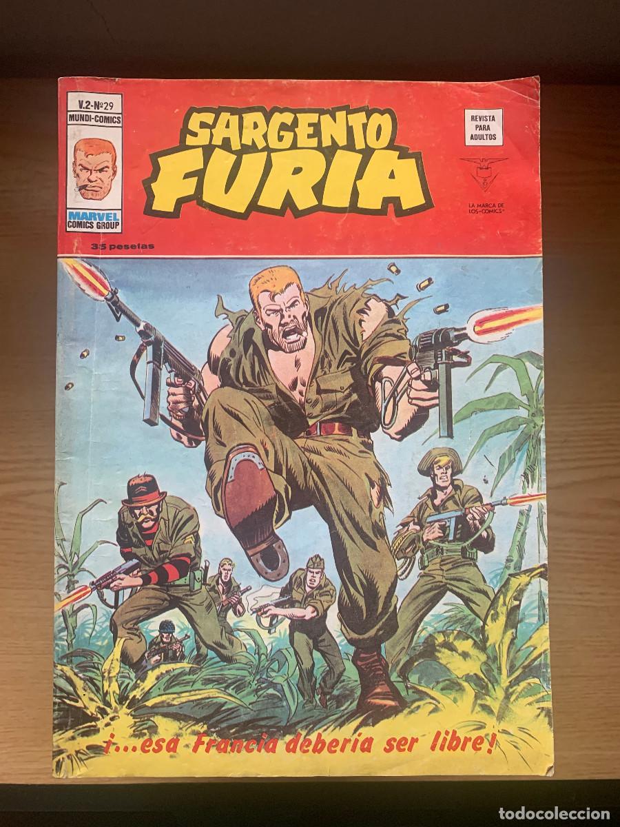 C&oacute;mics: Sargento Furia Volumen 2 n&ordm; 29 - Muy Buen Estado