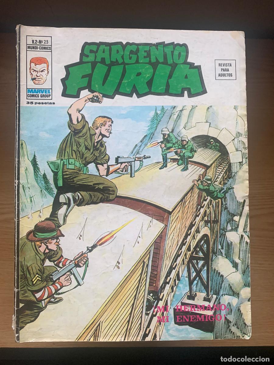 C&oacute;mics: Sargento Furia Volumen 2 n&ordm; 25