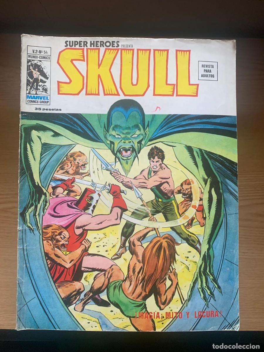 C&oacute;mics: Super H&eacute;roes Vol. 2 n&ordm; 54: Skull - Buen Estado