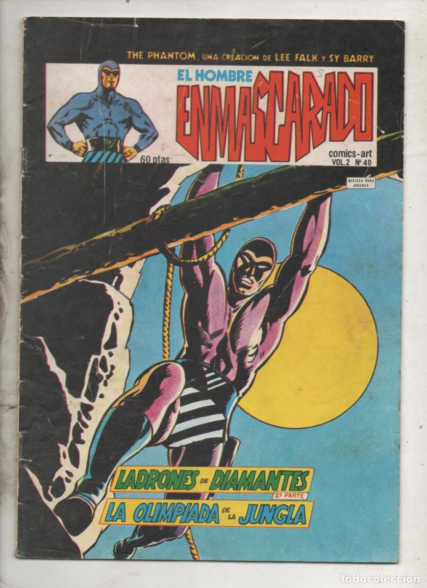 C&oacute;mics: EL HOMBRE ENMASCARADO VOL.2 N&ordm; 40-D6
