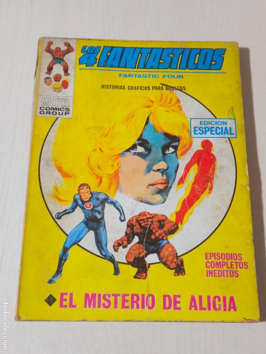 C&oacute;mics: LOS 4 FANTASTICOS - N&ordm; 32 - EL MISTERIO DE ALICIA - VERTICE - V.1 - TACO - LEER DESCRIPCION
