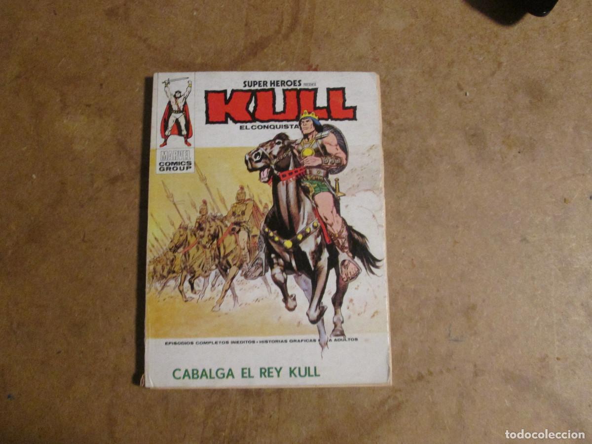 Comics: super h&eacute;roes n&ordm; 3, vertice volumen 1, kull, el conquistador