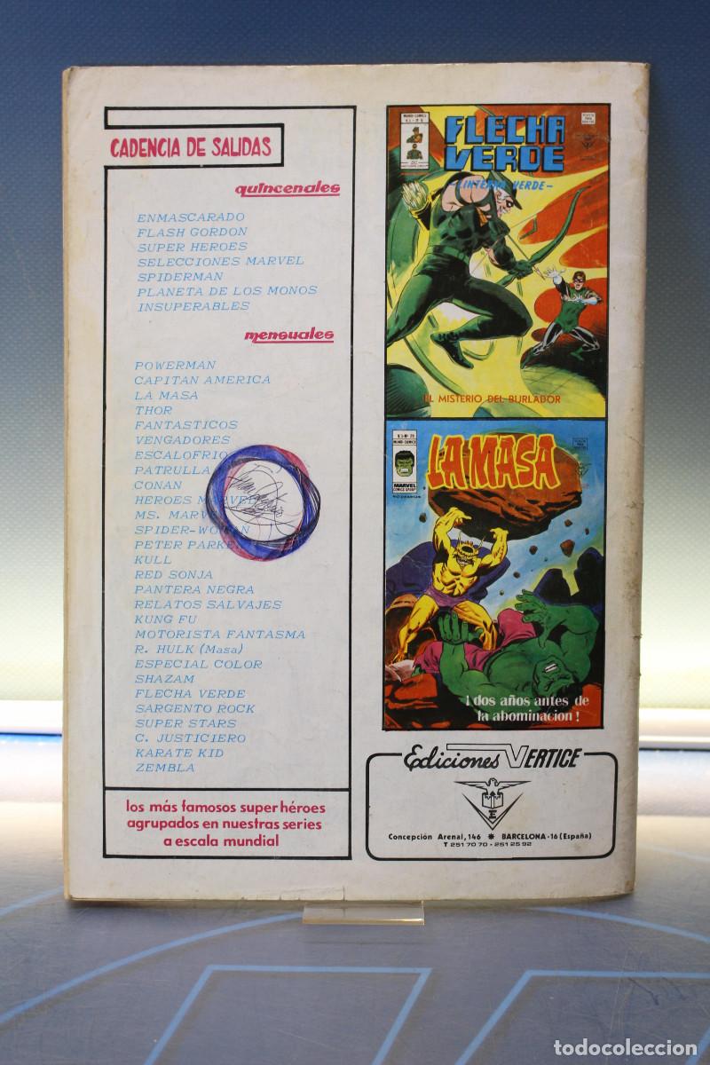 C&oacute;mics: Marvel Comics. Selecciones Marvel #38, vol.1. Nova. V&eacute;rtice, 1978. - Foto 2