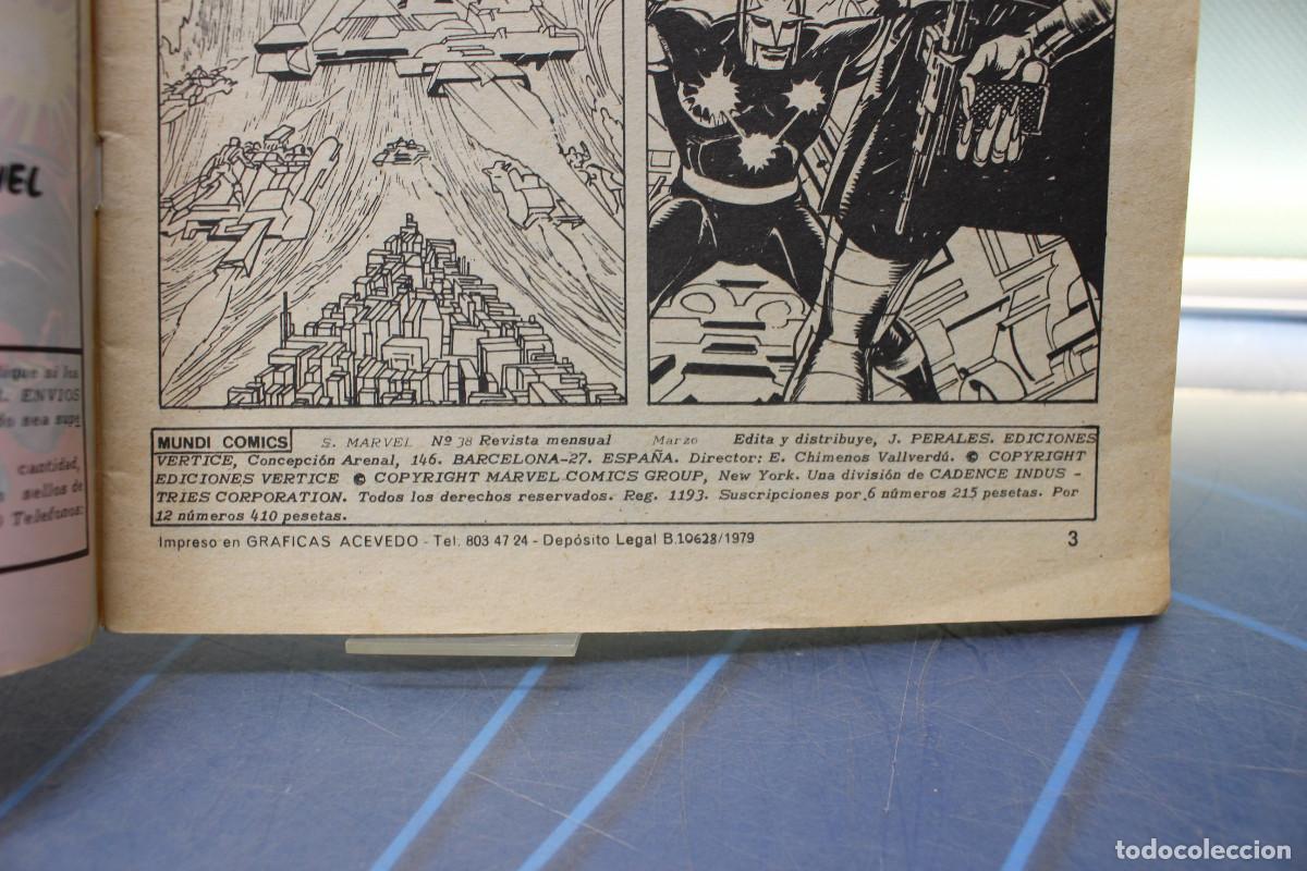 C&oacute;mics: Marvel Comics. Selecciones Marvel #38, vol.1. Nova. V&eacute;rtice, 1978. - Foto 6