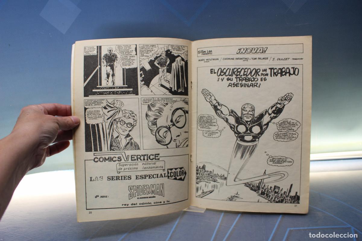 C&oacute;mics: Marvel Comics. Selecciones Marvel #38, vol.1. Nova. V&eacute;rtice, 1978. - Foto 7