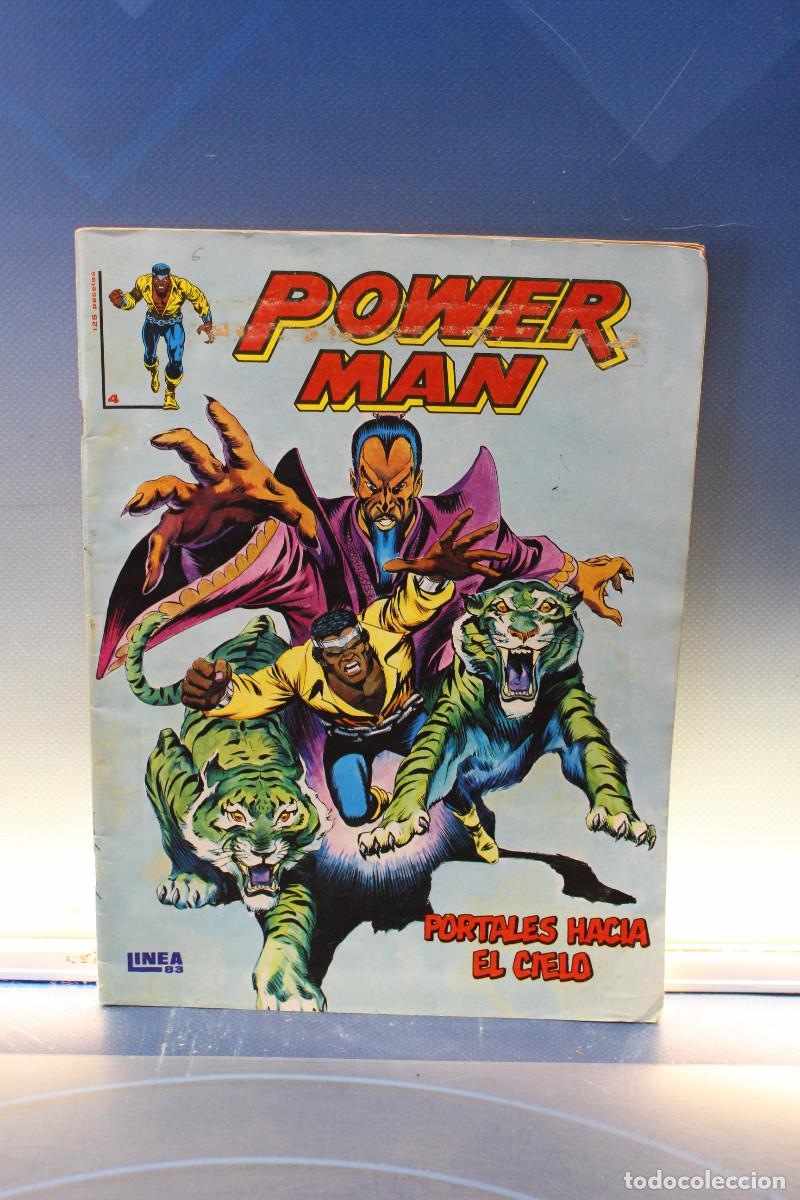 C&oacute;mics: Power Man 4 y 5. Mundi Comics. Surco, 1981. Linea 83. - Foto 2