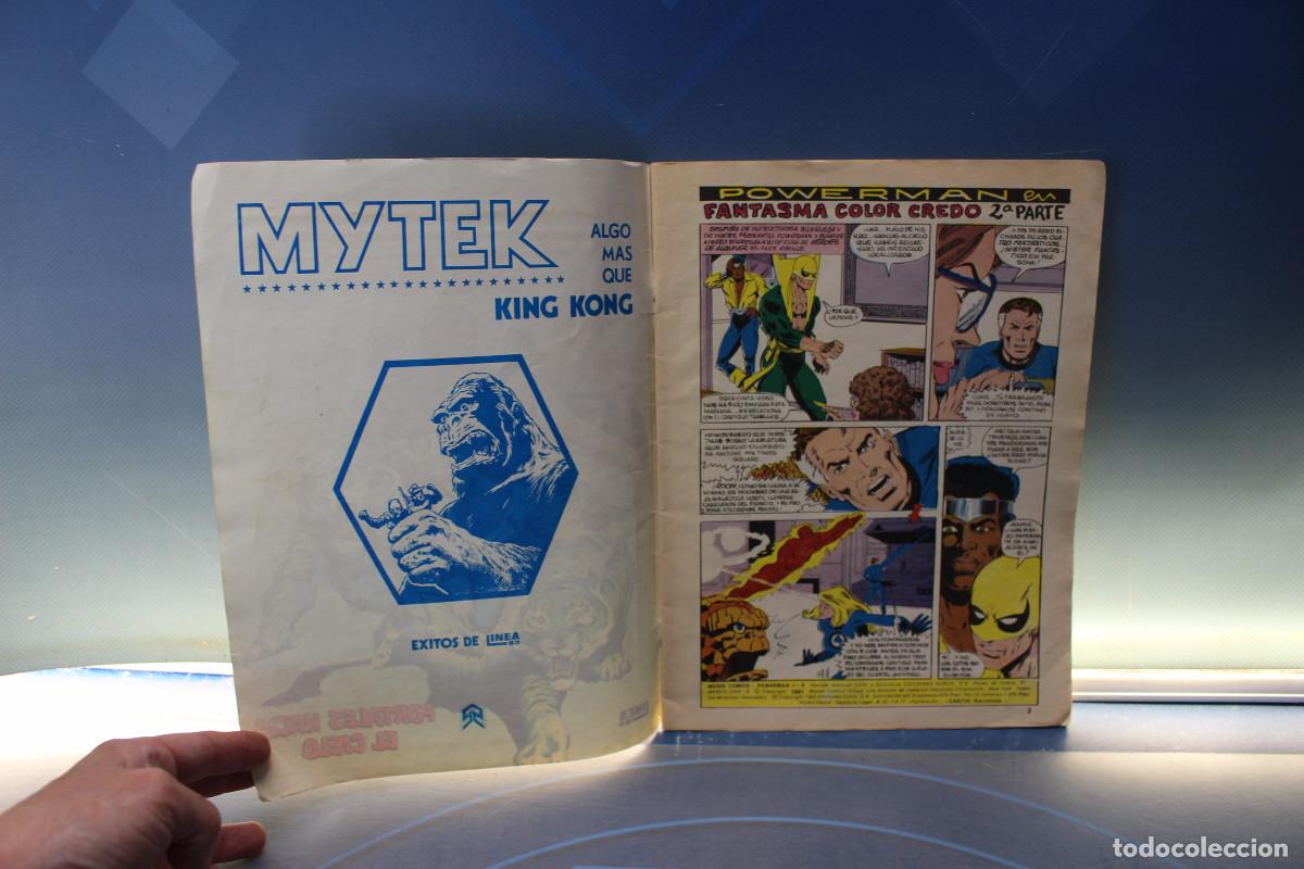 C&oacute;mics: Power Man 4 y 5. Mundi Comics. Surco, 1981. Linea 83. - Foto 4