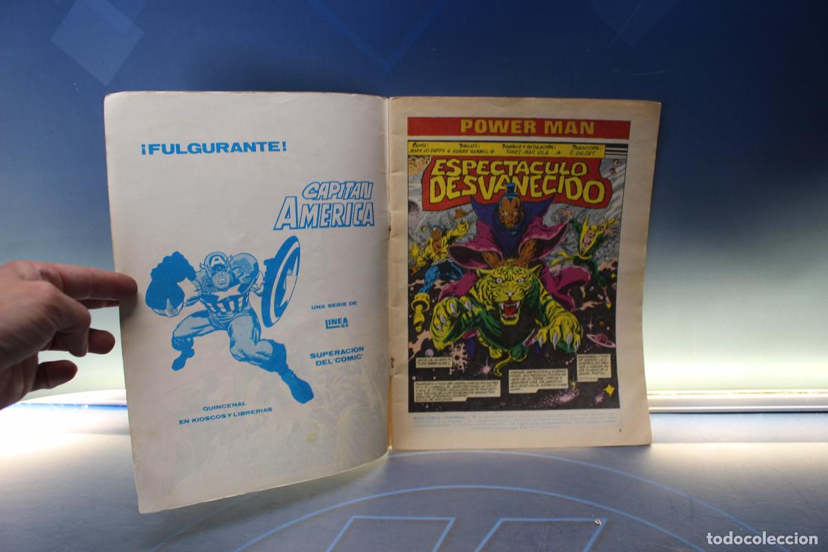 C&oacute;mics: Power Man 4 y 5. Mundi Comics. Surco, 1981. Linea 83. - Foto 8