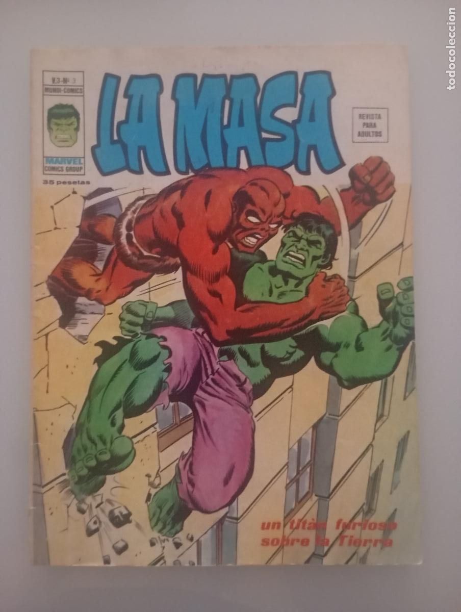 Fumetti: La Masa vol 3 n&ordm; 3 V&Eacute;RTICE