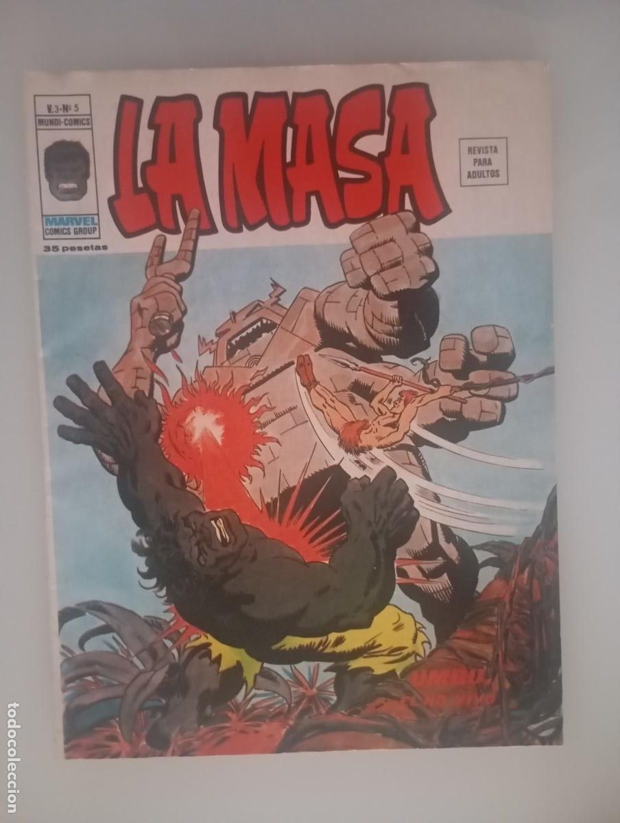 Comics: La Masa vol 3 n&ordm; 5 V&Eacute;RTICE