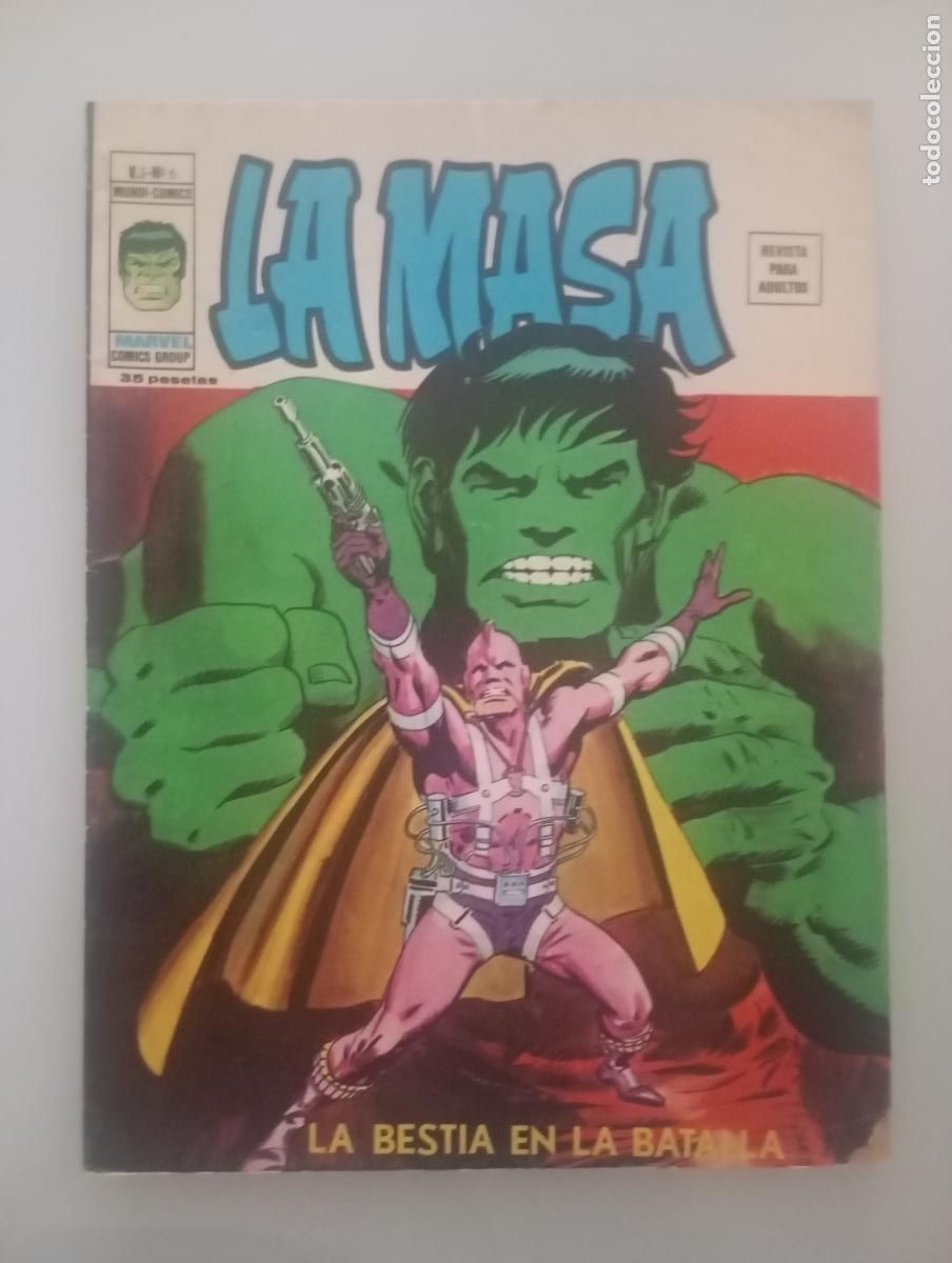 Comics: La Masa vol 3 n&ordm; 6 V&Eacute;RTICE