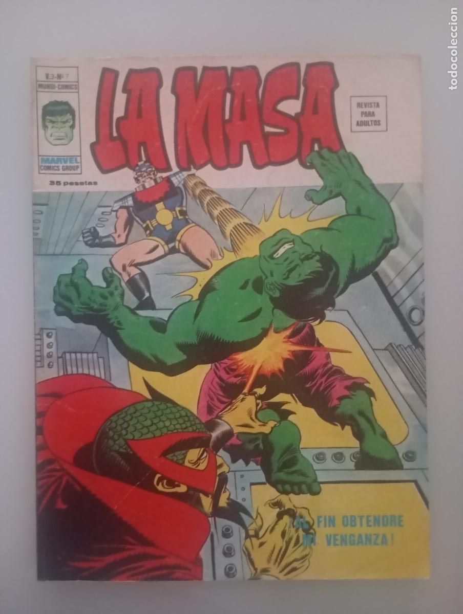 Comics: La Masa vol 3 n&ordm; 7 V&Eacute;RTICE