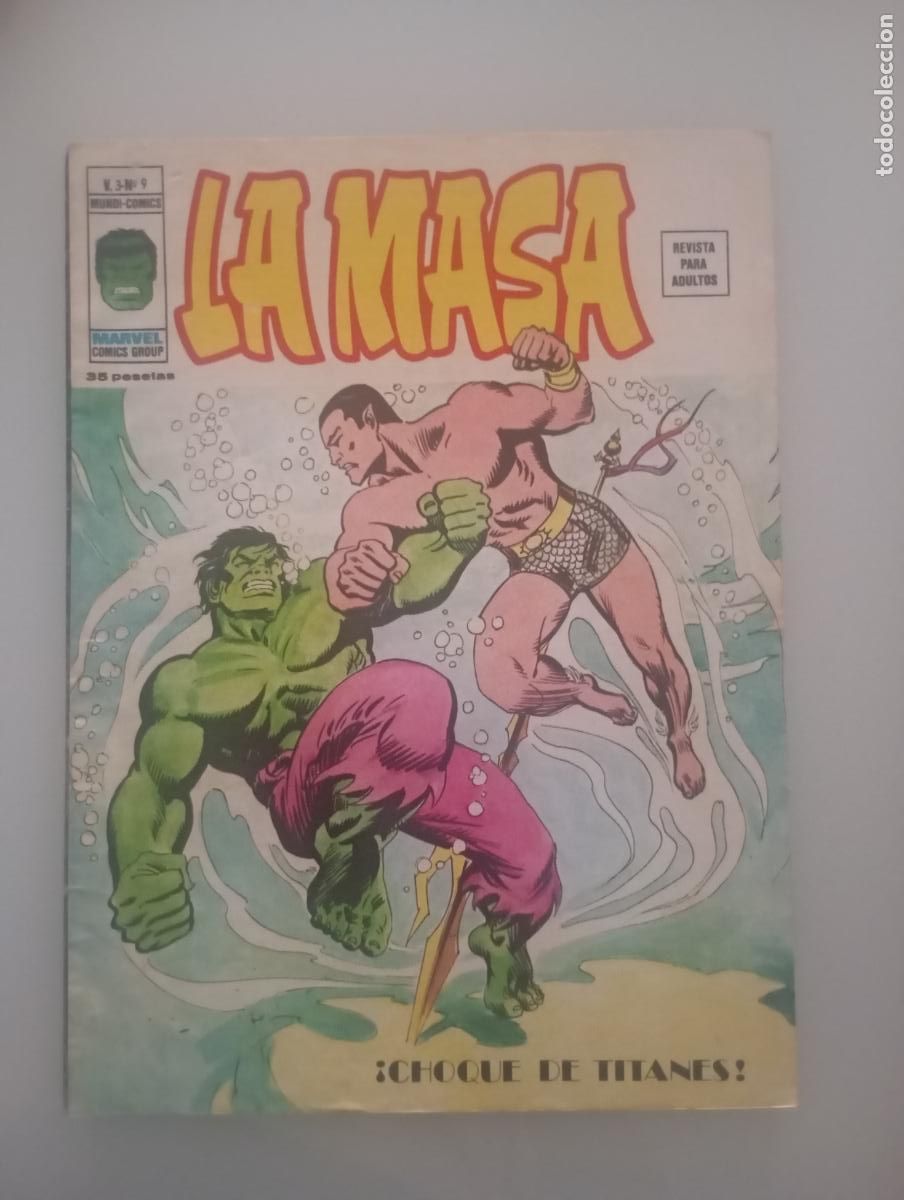 Comics: La Masa vol 3 n&ordm; 9 V&Eacute;RTICE