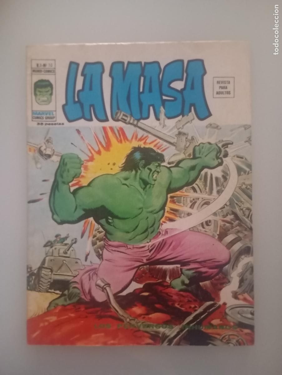 C&oacute;mics: La Masa vol 3 n&ordm; 10 V&Eacute;RTICE