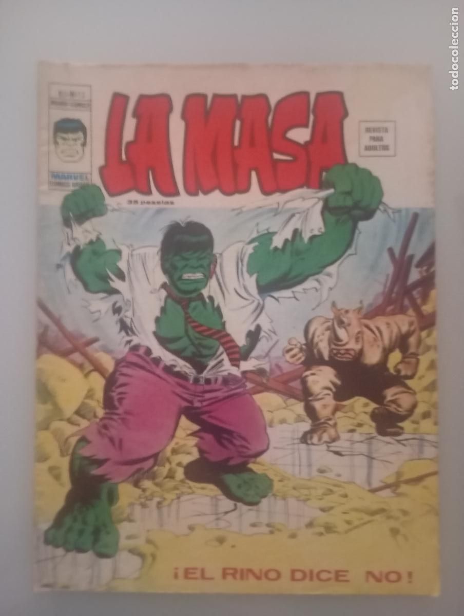 C&oacute;mics: La Masa vol 3 n&ordm; 12 V&Eacute;RTICE