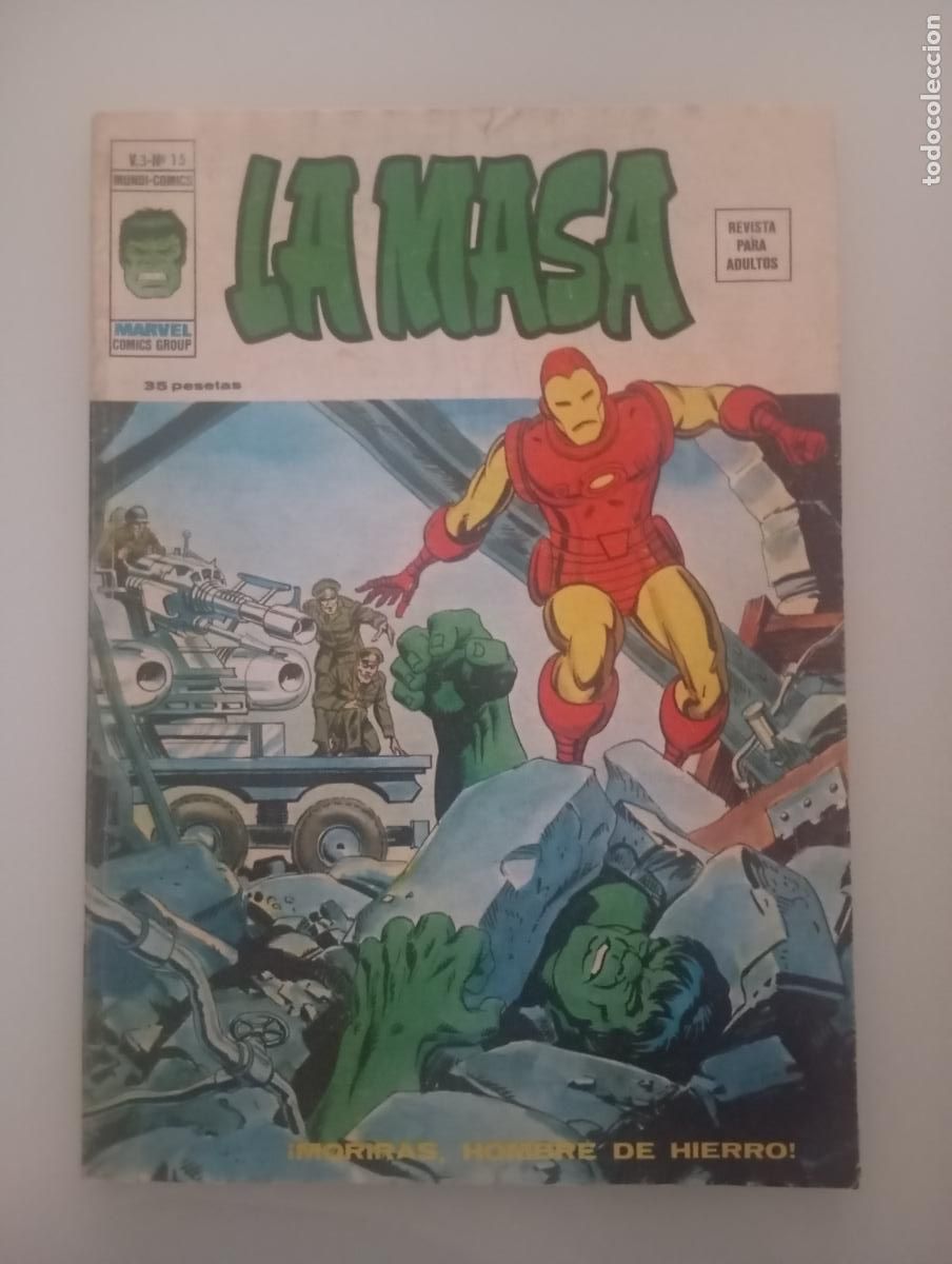 C&oacute;mics: La Masa vol 3 n&ordm; 15 V&Eacute;RTICE