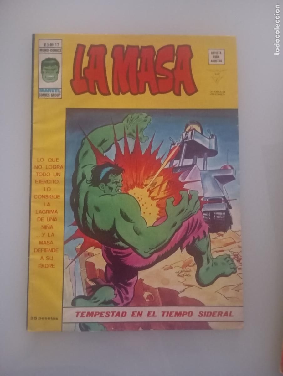 C&oacute;mics: La Masa vol 3 n&ordm; 17 V&Eacute;RTICE