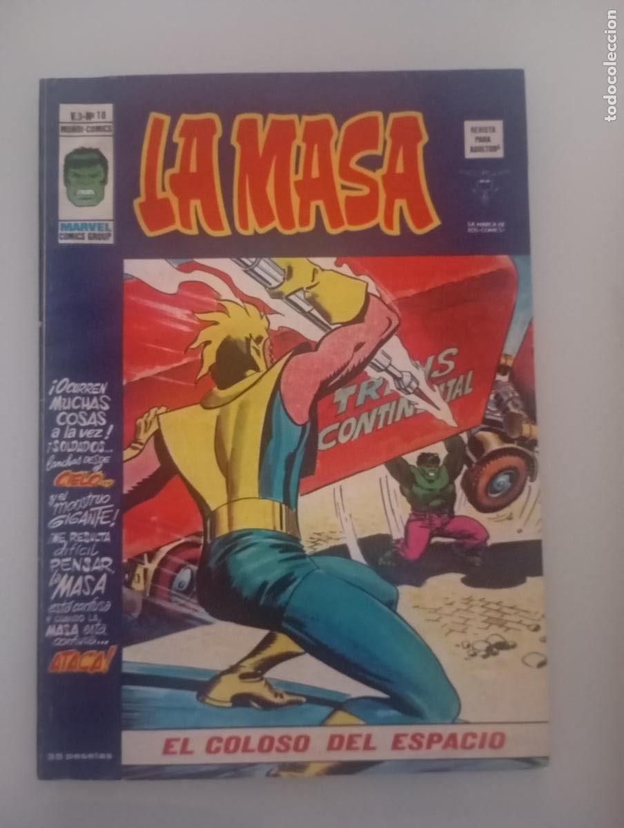 C&oacute;mics: La Masa vol 3 n&ordm; 18 V&Eacute;RTICE