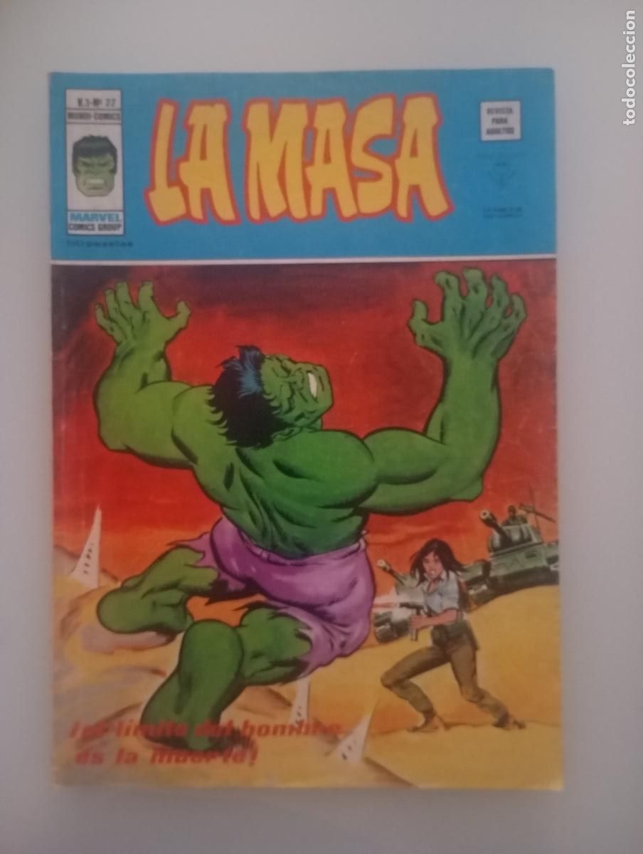 C&oacute;mics: La Masa vol 3 n&ordm; 22 V&Eacute;RTICE