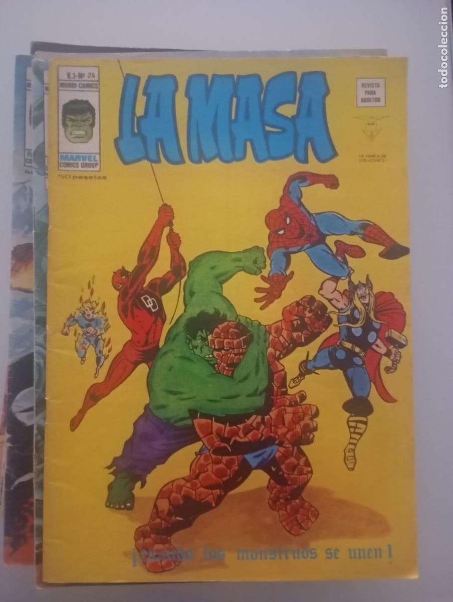 C&oacute;mics: La Masa vol 3 n&ordm; 24 V&Eacute;RTICE