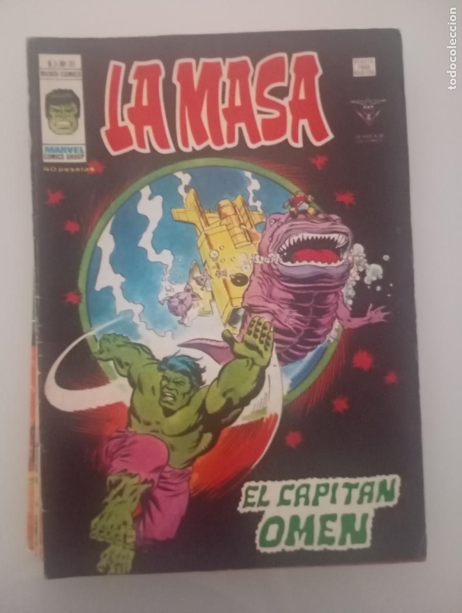 C&oacute;mics: La Masa vol 3 n&ordm; 31 V&Eacute;RTICE