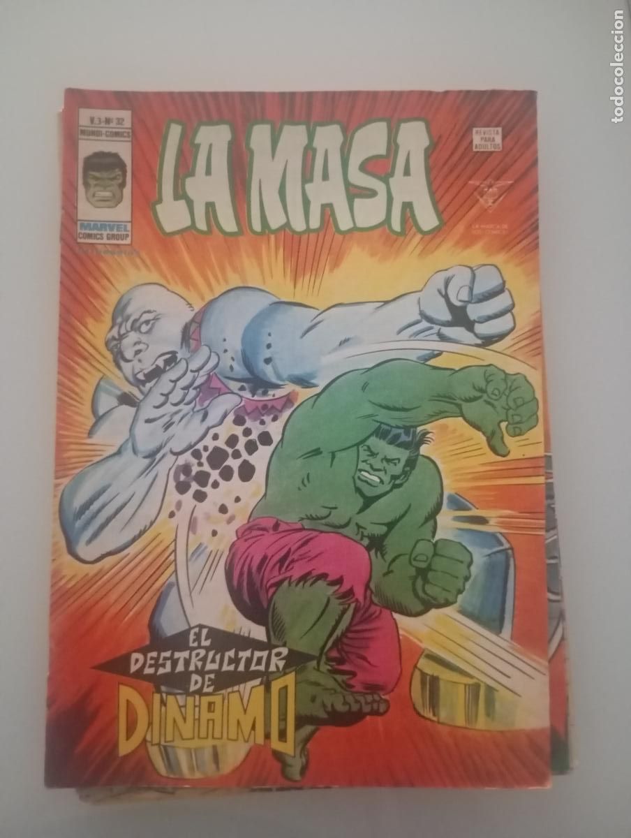 C&oacute;mics: La Masa vol 3 n&ordm; 32 V&Eacute;RTICE