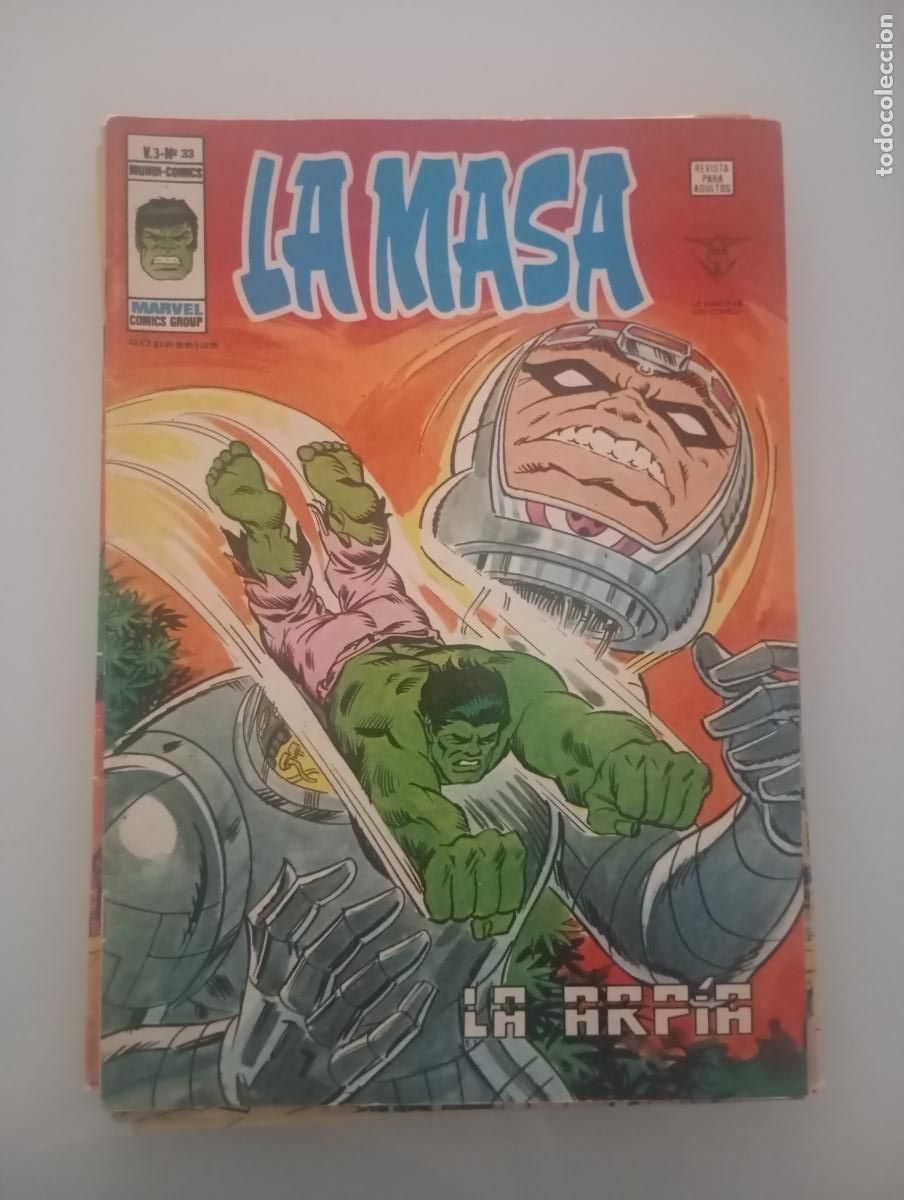 C&oacute;mics: La Masa vol 3 n&ordm; 33 V&Eacute;RTICE
