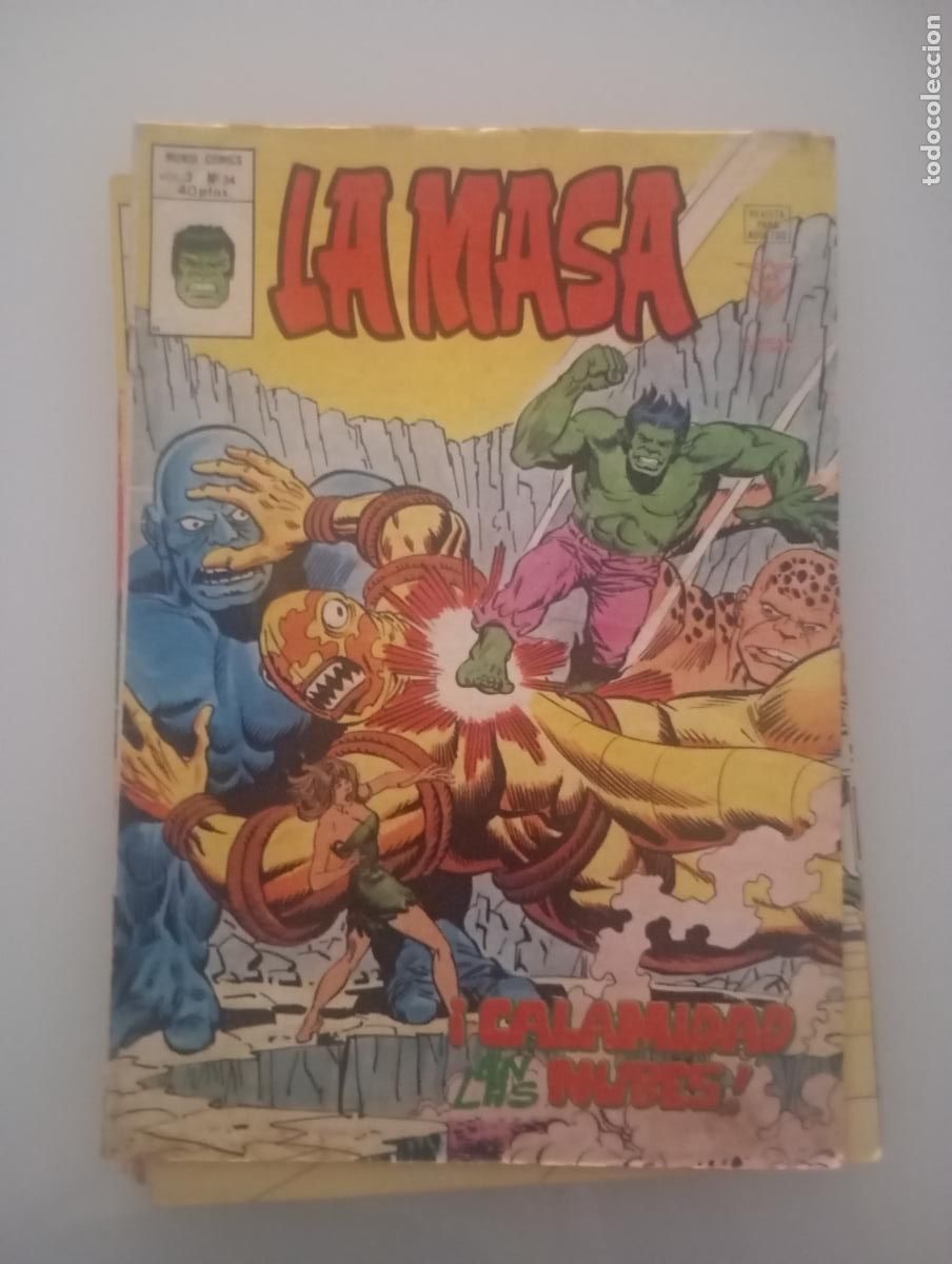 C&oacute;mics: La Masa vol 3 n&ordm; 34 V&Eacute;RTICE