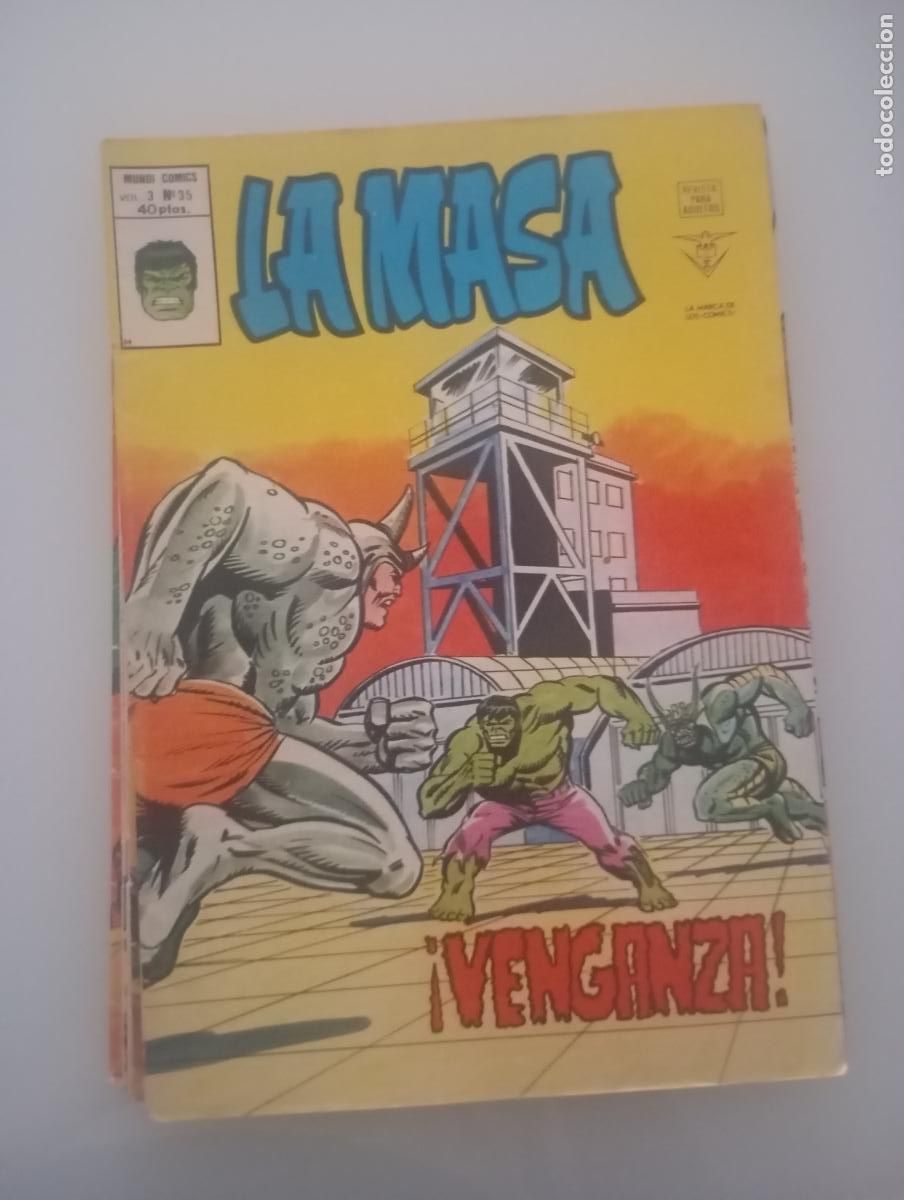 C&oacute;mics: La Masa vol 3 n&ordm; 35 V&Eacute;RTICE