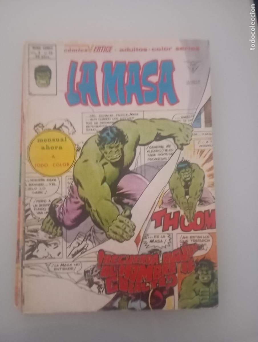 C&oacute;mics: La Masa vol 3 n&ordm; 36 V&Eacute;RTICE