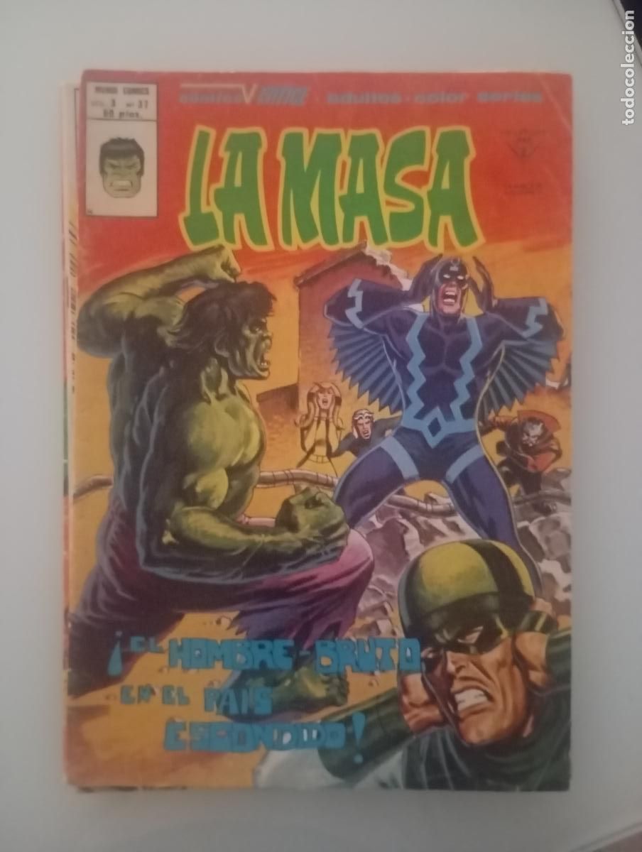 C&oacute;mics: La Masa vol 3 n&ordm; 37 V&Eacute;RTICE