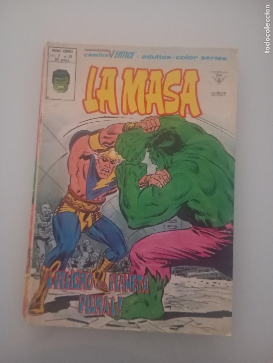 Comics : La Masa vol 3 n&ordm; 38 V&Eacute;RTICE