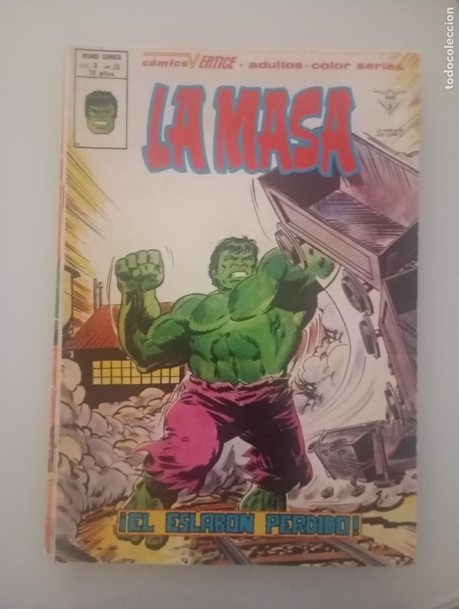 Comics: La Masa vol 3 n&ordm; 39 V&Eacute;RTICE
