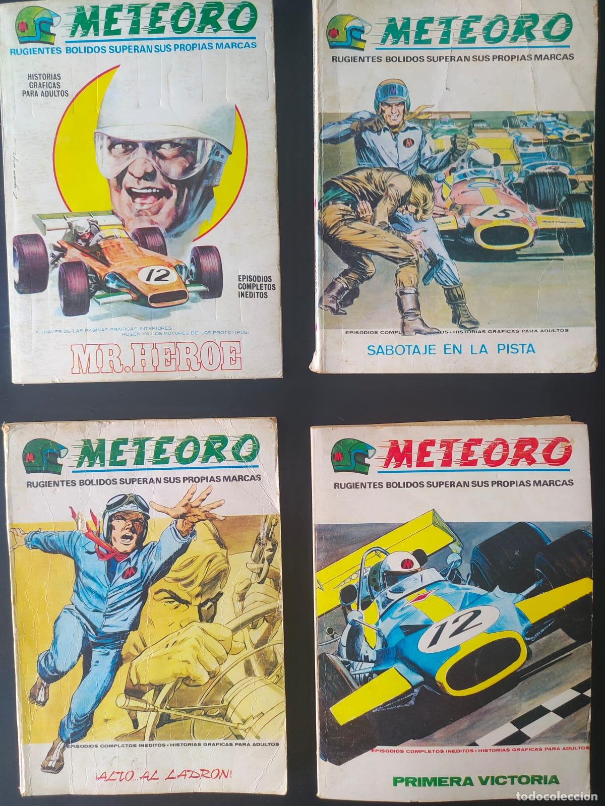 C&oacute;mics: METEORO NUMEROS 1,4,8,9 TACO VERTICE