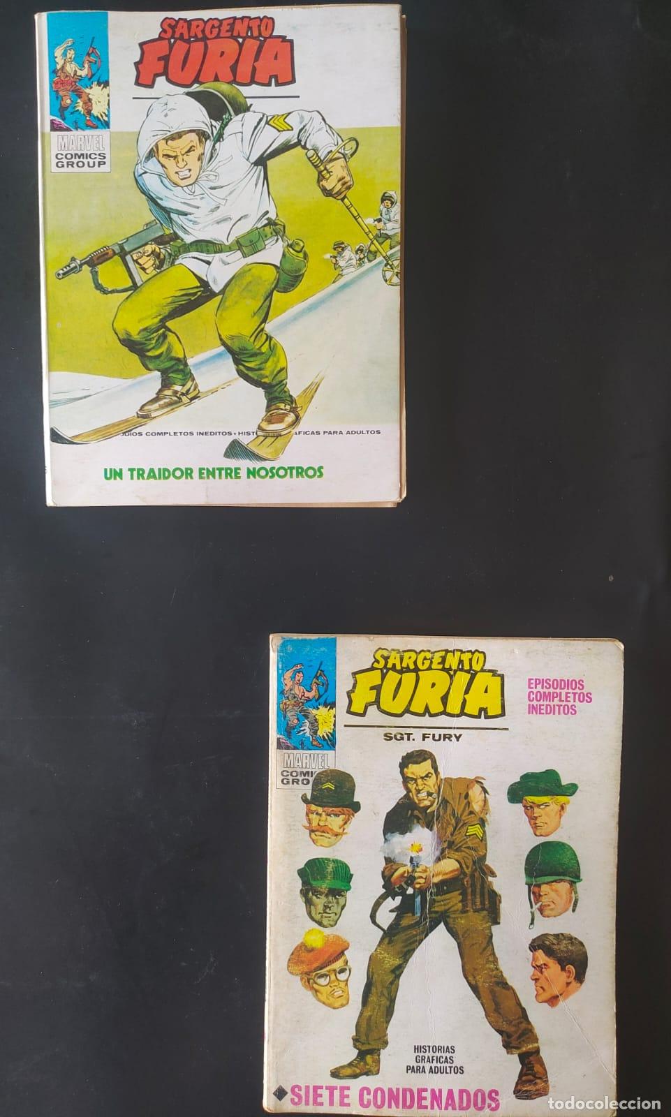 C&oacute;mics: SARGENTO FURIA NUMERO 1 Y 16 TACO