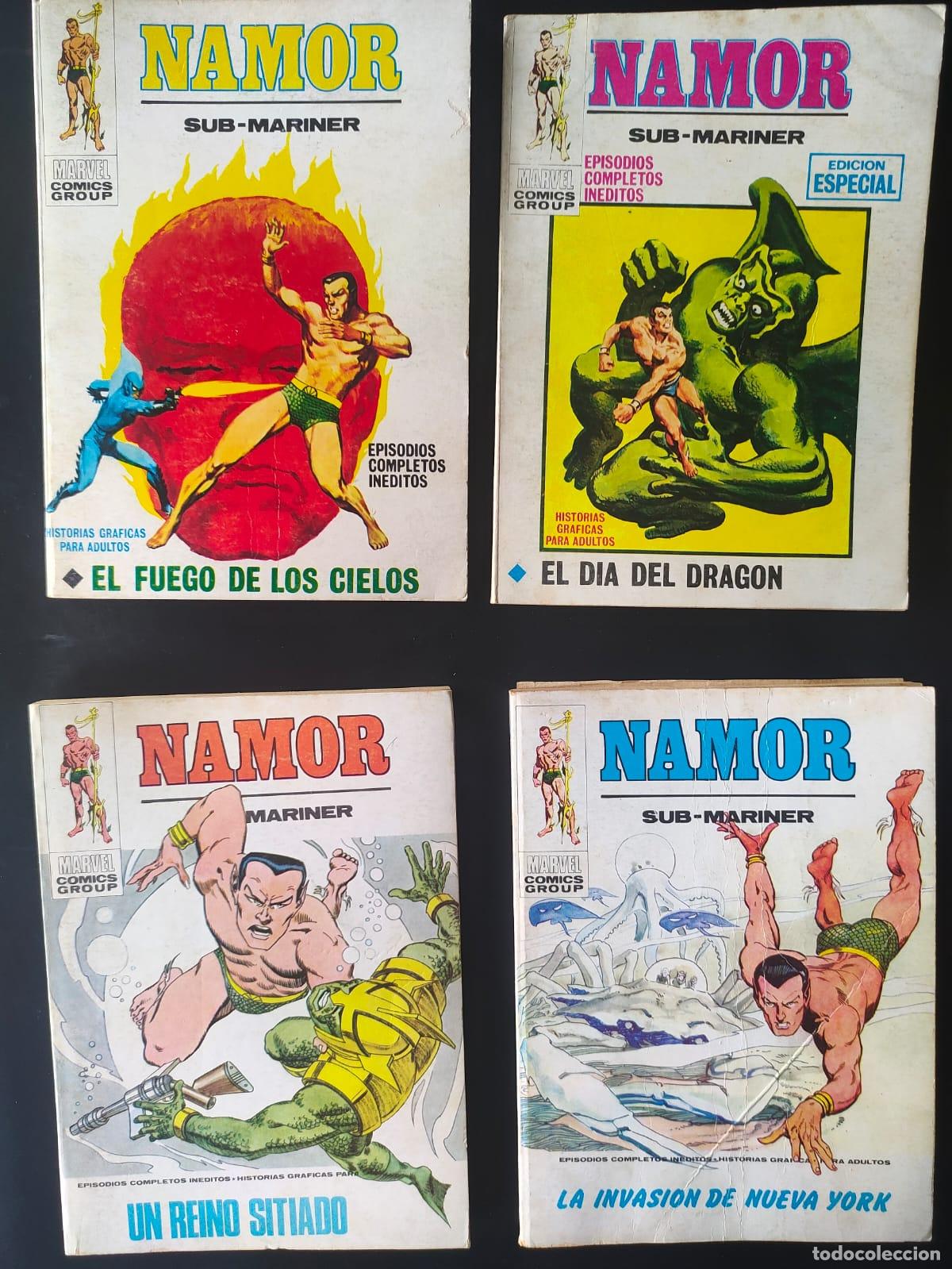 C&oacute;mics: NAMOR NUMEROS 6,22,30,31 TACO VERTICE