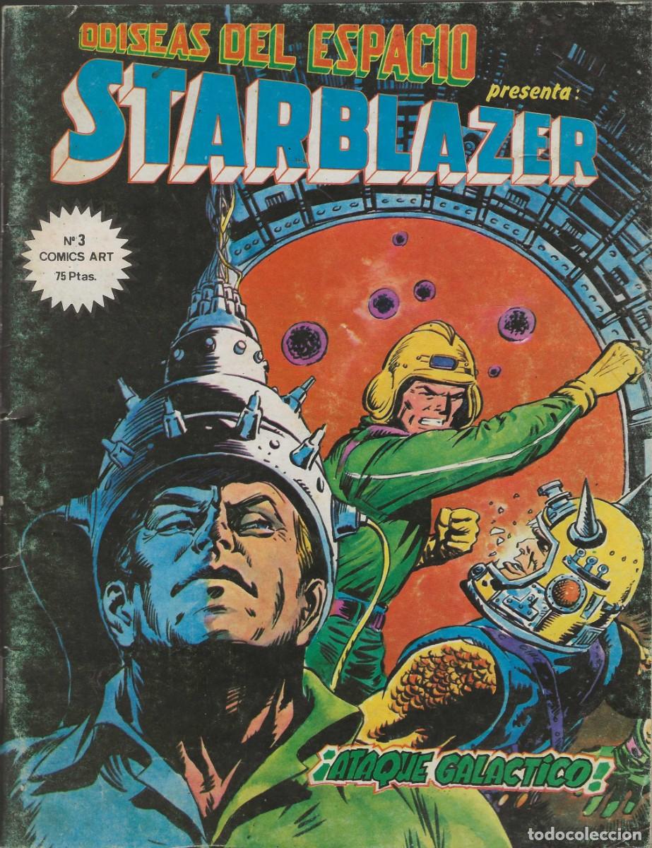 C&oacute;mics: ODISEAS DEL ESPACIO -- STARBLAZER -- N&ordm; 3