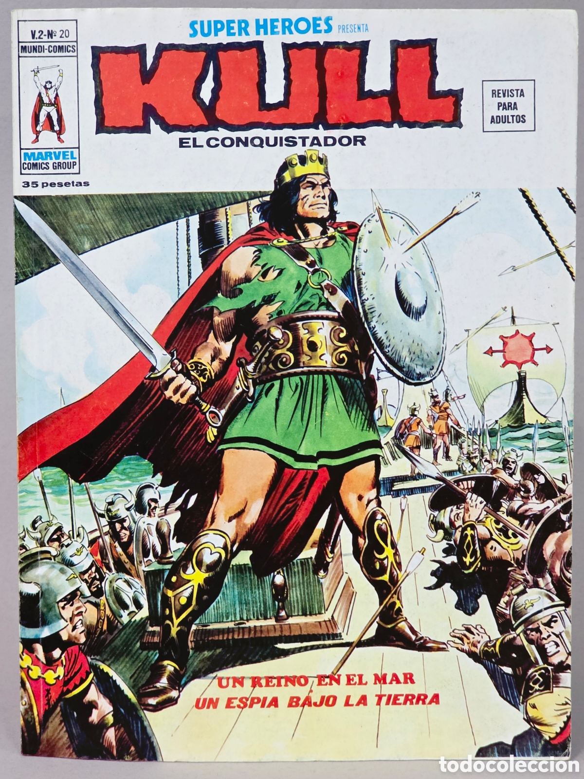 C&oacute;mics: C&Oacute;MIC SUPER H&Eacute;ROES 20 KULL VOL.2 VERTICE MARVEL VOLUMEN EXCELENTE ESTADO