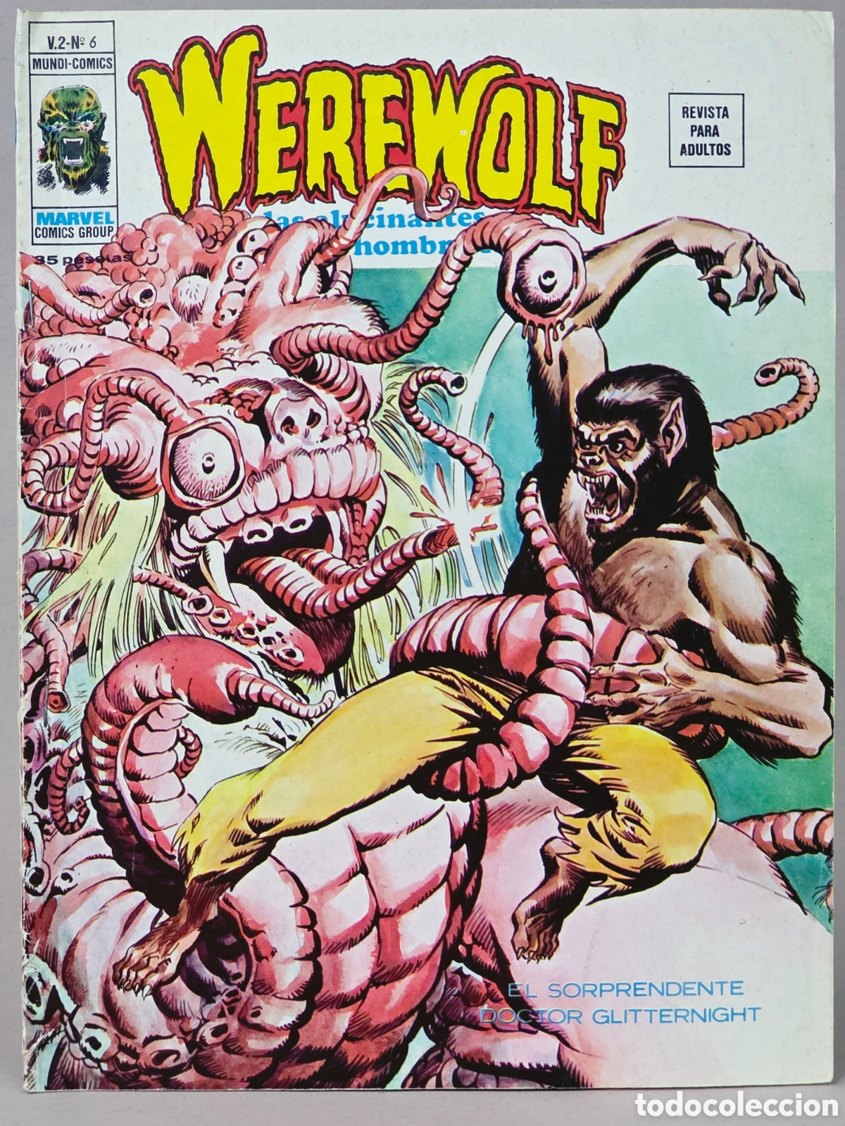 C&oacute;mics: C&Oacute;MIC WEREWOLF 6 EL SORPRENDENTE VOL.2 VERTICE MARVEL HOMBRE LOBO VOLUMEN MUY BUEN ESTADO