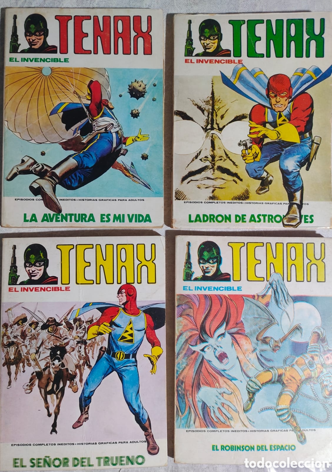C&oacute;mics: TENAX TACO NUMEROS 4,6,7,11