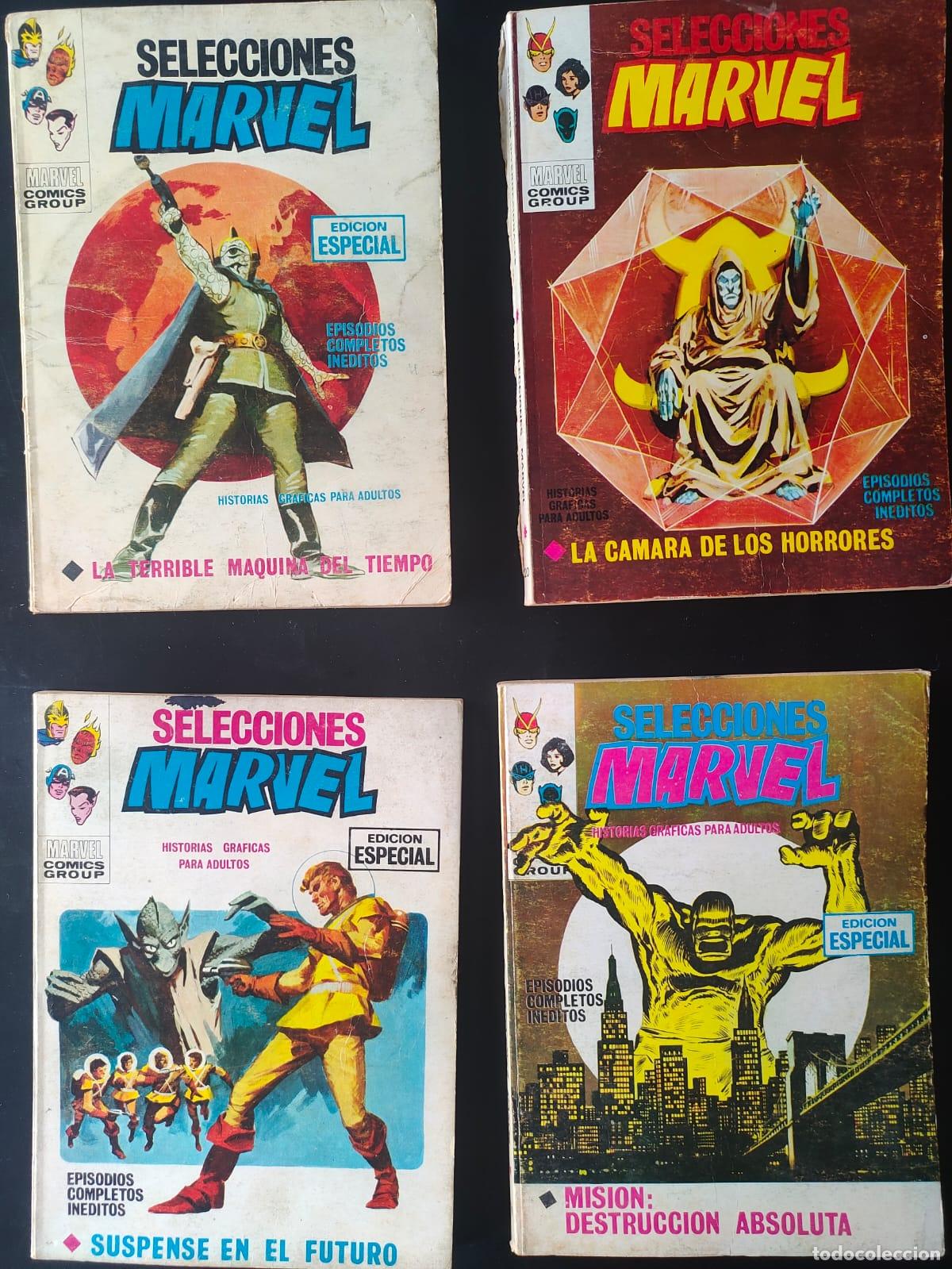 C&oacute;mics: SELECCIONES MARVEL TACO VERTICE NUMEROS 1,2,11,20