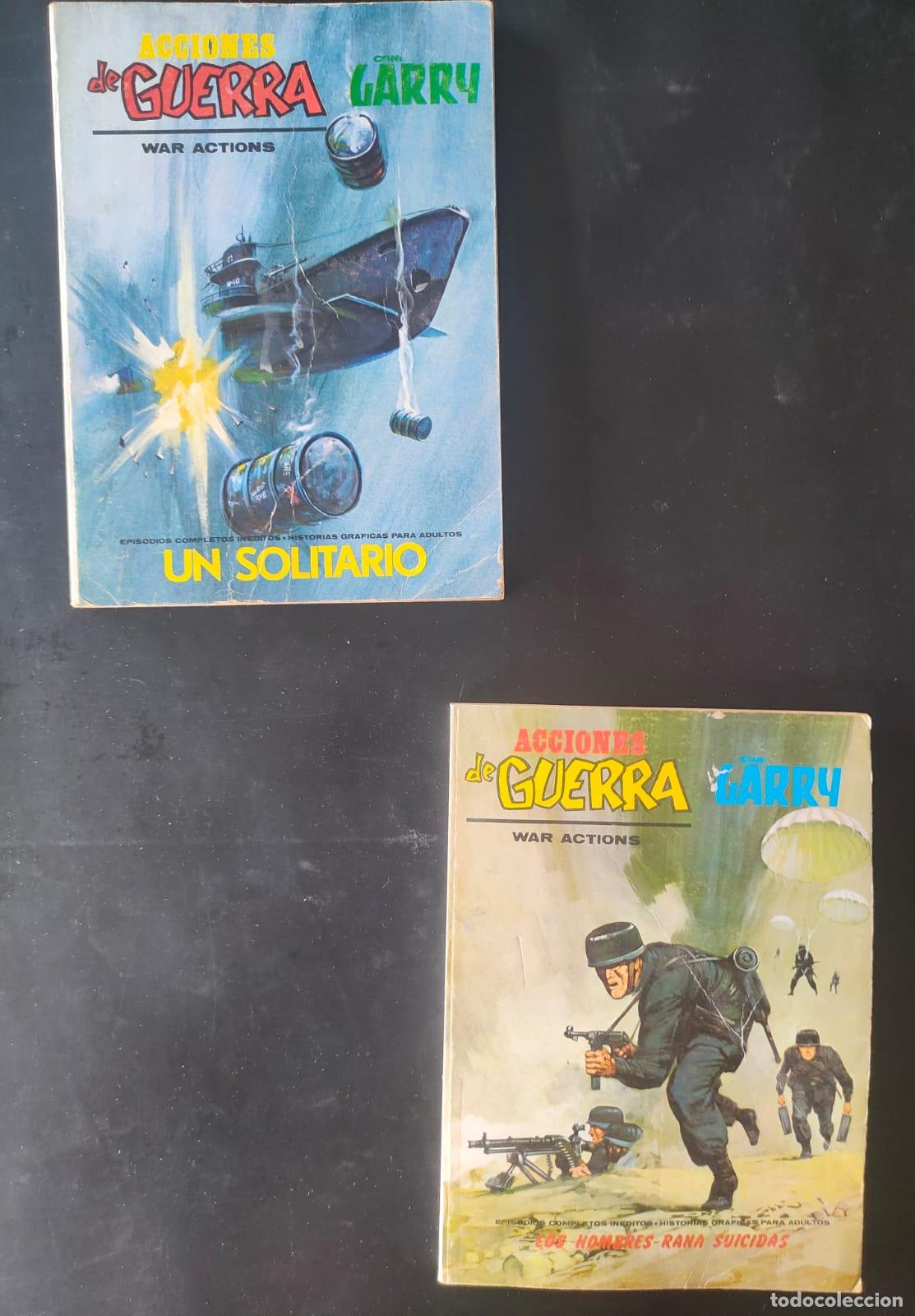 C&oacute;mics: ACCIONES DE GUERRA VERTICE NUMEROS 11 Y 16