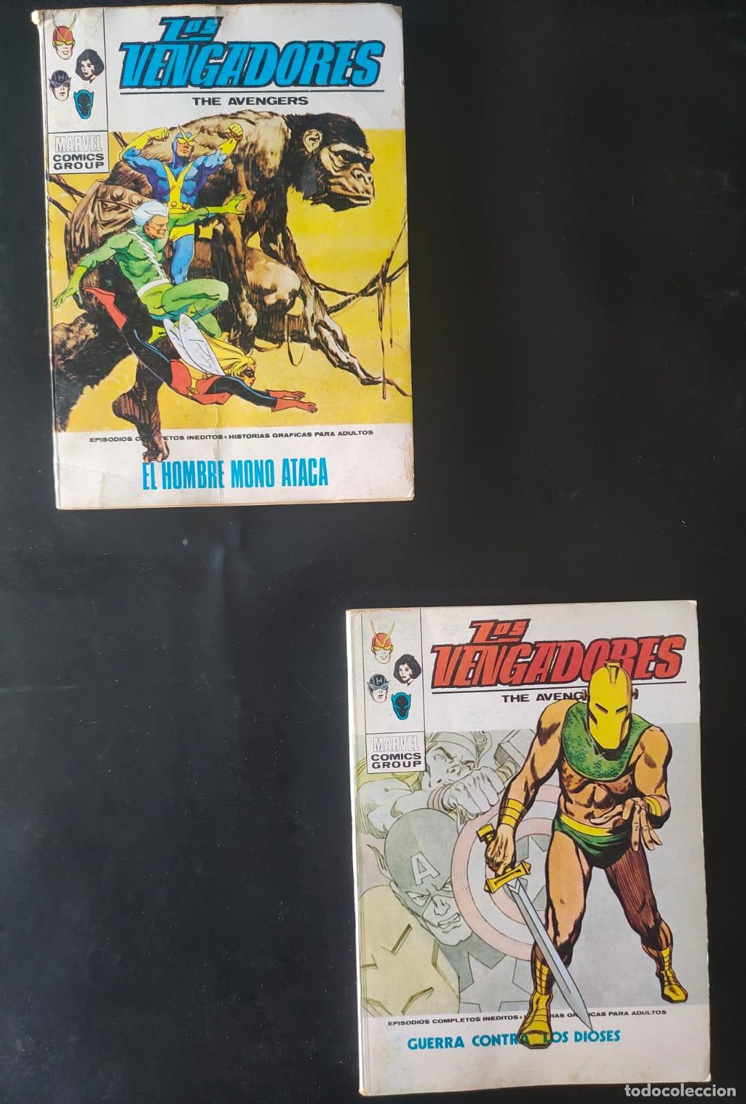 C&oacute;mics: LOS VENGADORES TACO VERTICE NUMEROS 35Y 46