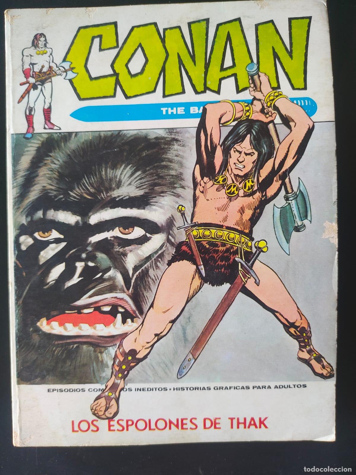 C&oacute;mics: CONAN THE BARBARIAN TACO VERTICE LOS ESPOLONES DE THAK