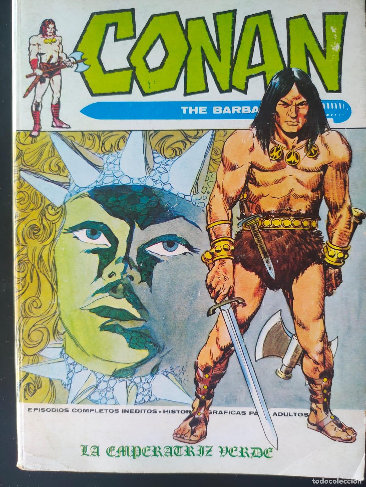 C&oacute;mics: CONAN THE BARBARIAN TACO VERTICE LA EMPERATRIZ VERDE