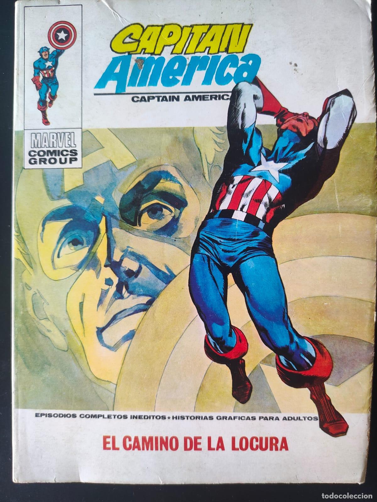 C&oacute;mics: CAPITAN AMERICA TACO VERTICE EL CAMINO DE LA LOCURA