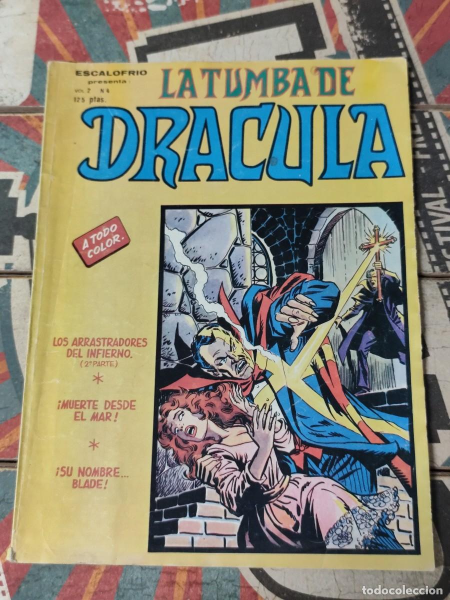 C&oacute;mics: Escalofr&iacute;o Vol.2 N&deg;4 La tumba de Dr&aacute;cula Ediciones V&eacute;rtice