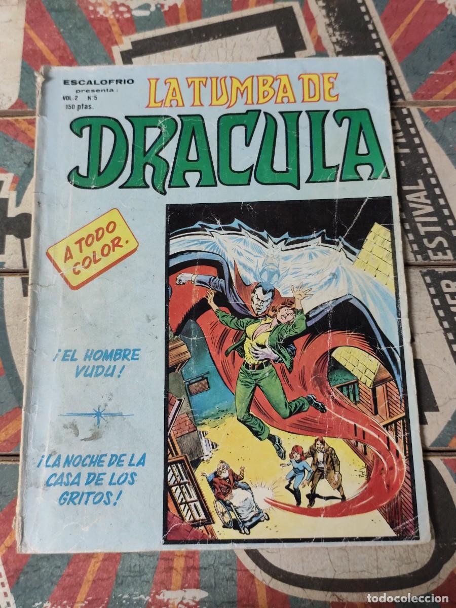 C&oacute;mics: Escalofr&iacute;o Vol.2 N&deg;5 La tumba de Dr&aacute;cula Ediciones V&eacute;rtice