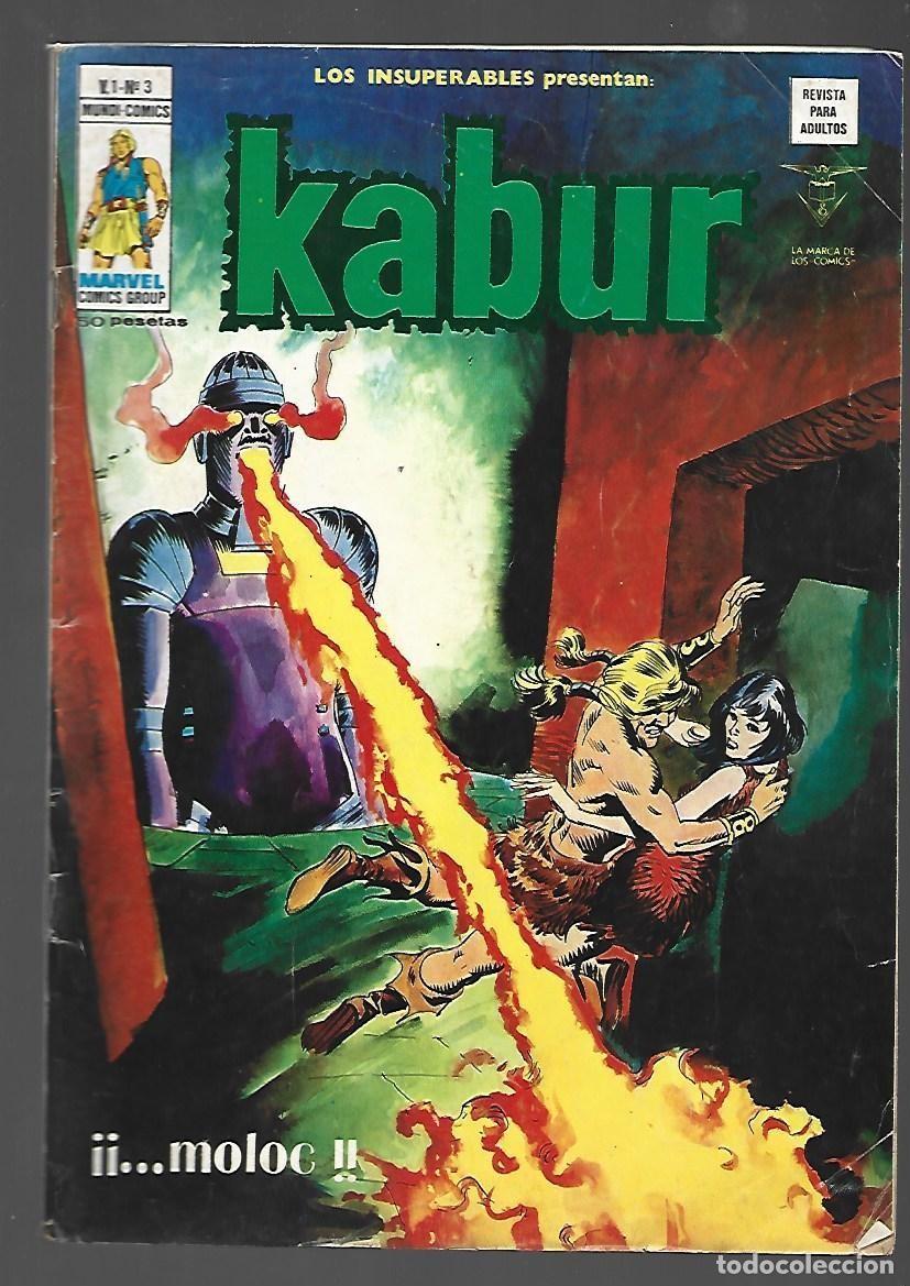 C&oacute;mics: Los Insuperables, 3: Kabur, 1979, Vertice, buen estado